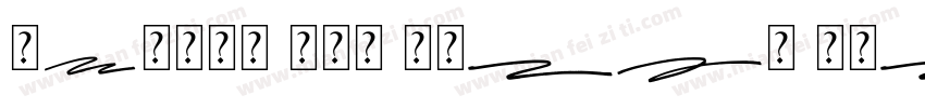 Reznik wo5 Black ltalic字体转换